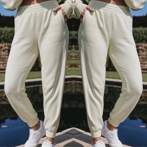 Tribe Kelley butter joggers muted lime